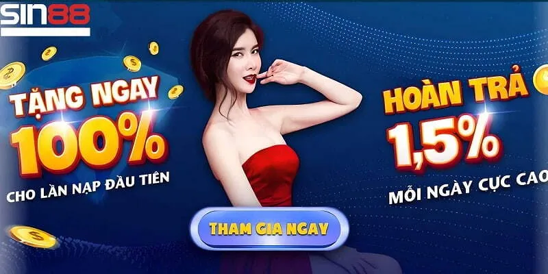 Tổng hợp những chương trình khuyến mãi hấp dẫn tại Sin88